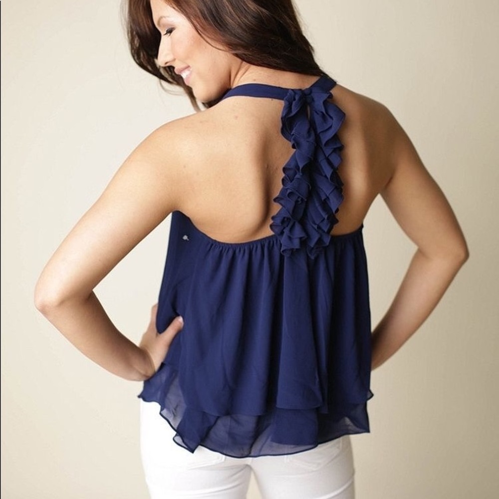 Naked Zebra Razor Back Tank Top